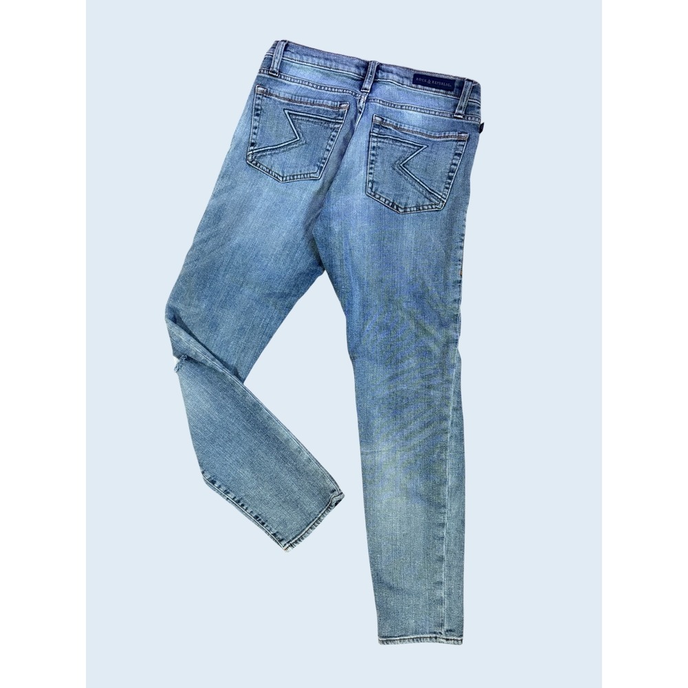 Rock & Republic Berlin Distressed Jeans Women's 12